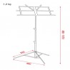 Showgear Music Stand - Eco - 2 Showgear Music Stand - Eco - 2