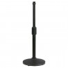 Showgear Desk Microphone Stand - 230-370 mm - 1 Showgear Desk Microphone Stand - 230-370 mm - 1