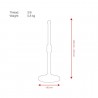 Showgear Desk Microphone Stand - 230-370 mm - 2 Showgear Desk Microphone Stand - 230-370 mm - 2