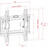Showgear PLB2342 TV Wall Mount - 2 Showgear PLB2342 TV Wall Mount - 2