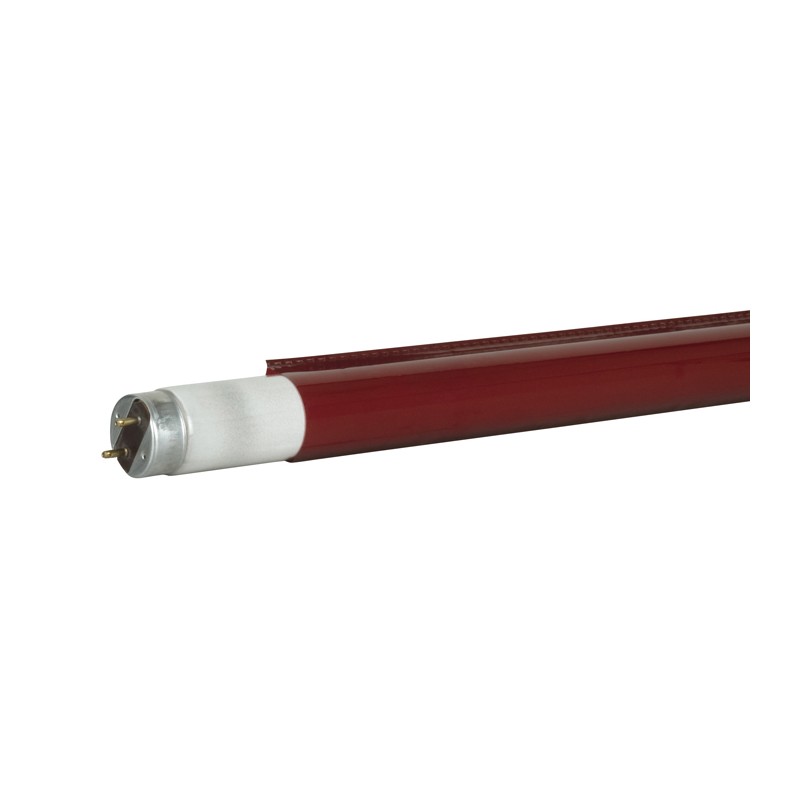 Showgear C-Tube T8 1200 mm - bright red - strong red, good for costume - 1 Showgear C-Tube T8 1200 mm - bright red - strong red, good for costume - 1