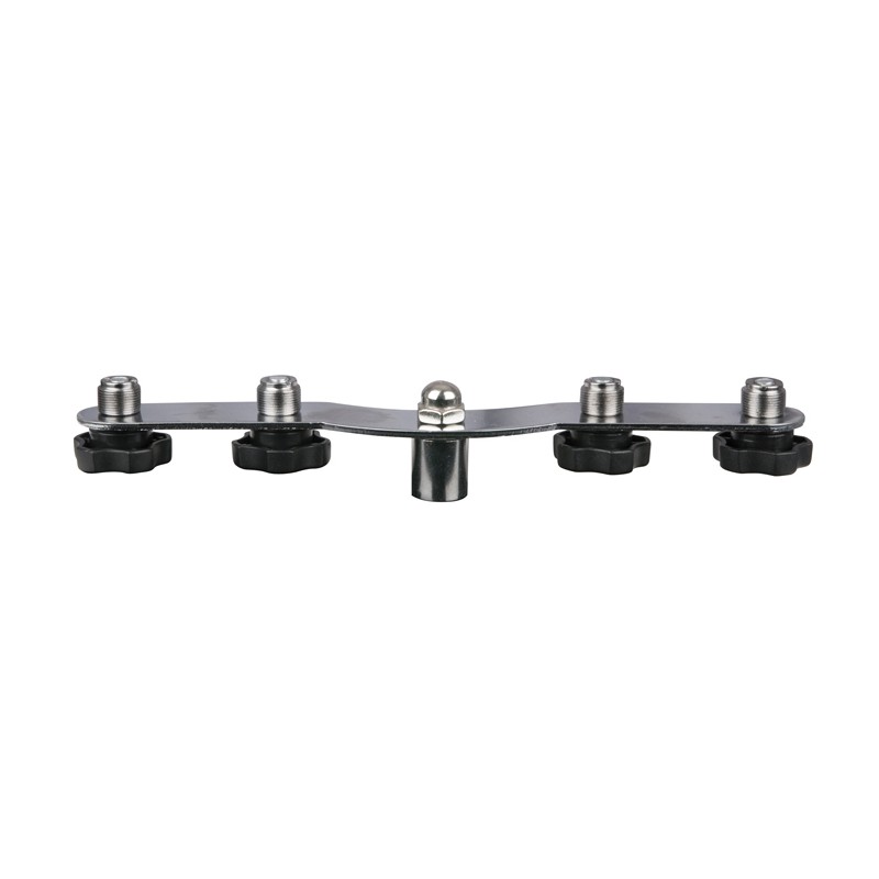 Showgear Microphone T-bar - for 4 microphones - 1 Showgear Microphone T-bar - for 4 microphones - 1