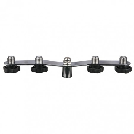 Showgear Microphone T-bar - for 4 microphones - 1