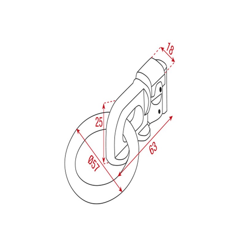 Showgear Double Stud Flying Point - 3 Showgear Double Stud Flying Point - 3