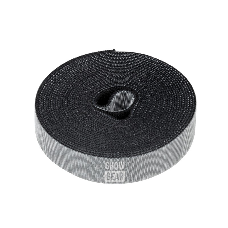 Showgear Hook and Loop Cable Tie - Roll - 1 Showgear Hook and Loop Cable Tie - Roll - 1