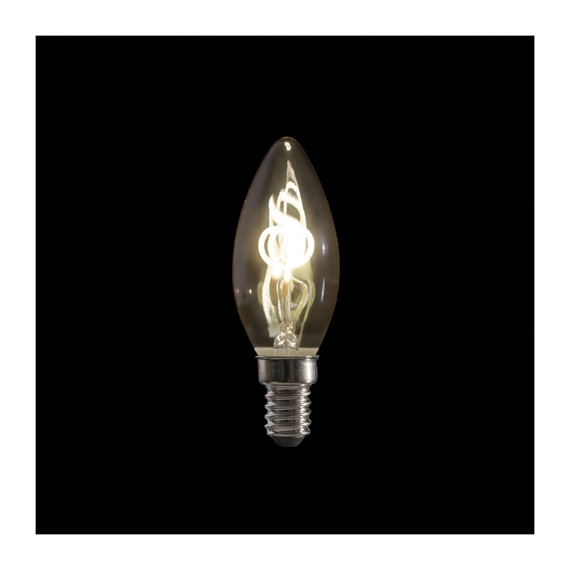 Showgear LED Filament Candle Bulb B10 - 1 Showgear LED Filament Candle Bulb B10 - 1