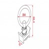 Showgear Single Point Flying Stud - 3 Showgear Single Point Flying Stud - 3