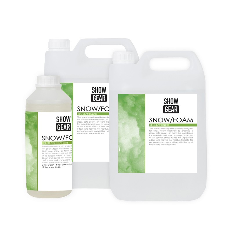 Showgear Snow/Foam Concentrate 1 litre - 2 Showgear Snow/Foam Concentrate 1 litre - 2