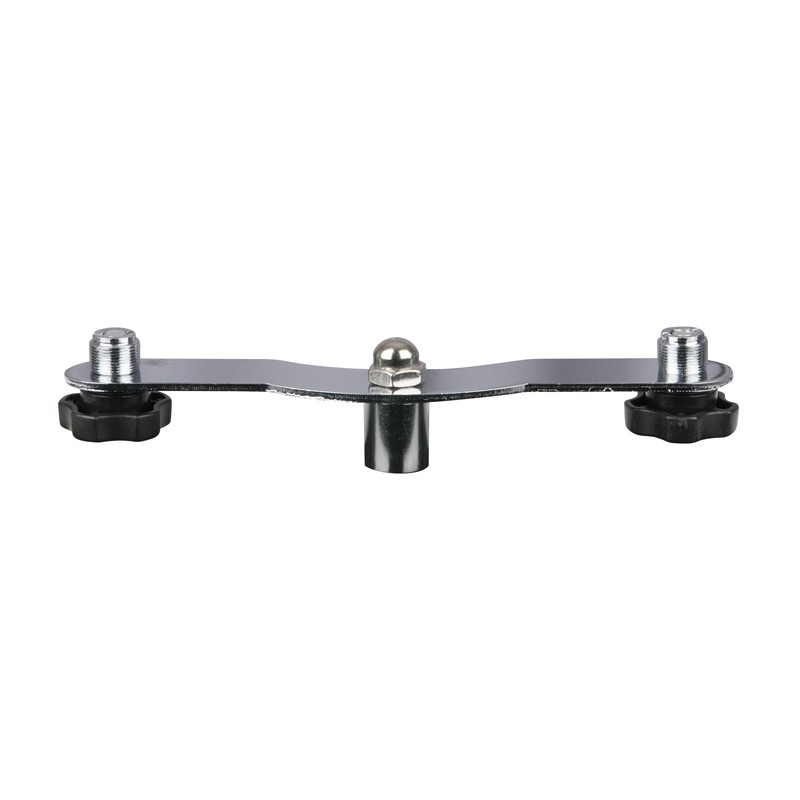 Showgear Microphone T-bar - for 2 microphones - 1 Showgear Microphone T-bar - for 2 microphones - 1