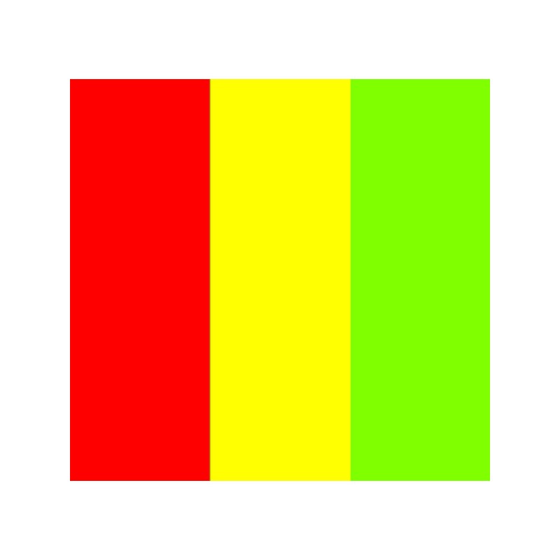Showgear Handheld Confetti Cannon Pro - 80 cm, red/yellow/green - 3 Showgear Handheld Confetti Cannon Pro - 80 cm, red/yellow/green - 3