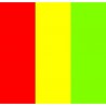 Showgear Handheld Confetti Cannon Pro - 80 cm, red/yellow/green - 3 Showgear Handheld Confetti Cannon Pro - 80 cm, red/yellow/green - 3