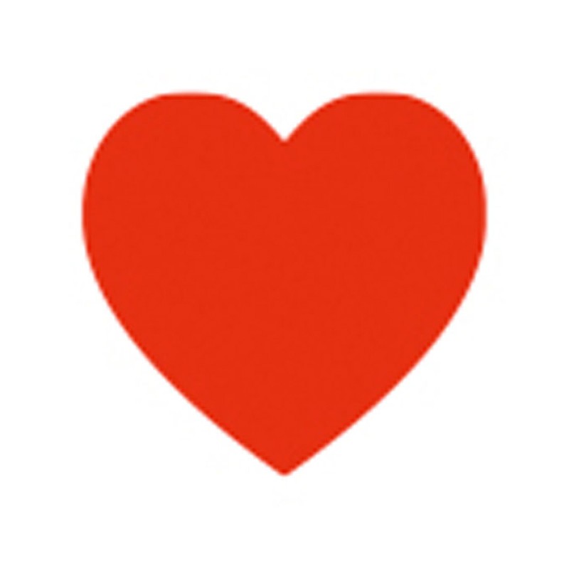 Showgear Handheld Confetti Cannon Small - 28 cm, red hearts - 2 Showgear Handheld Confetti Cannon Small - 28 cm, red hearts - 2