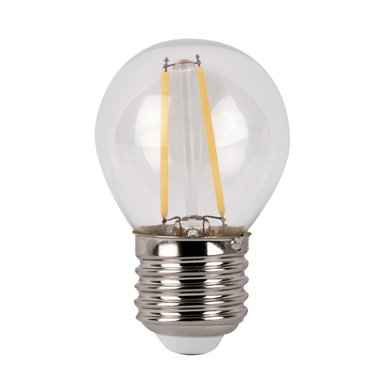 Showgear LED Bulb Clear WW E27 - 2 W, non-dimmable - 1