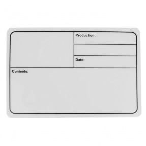 Showgear Flight Case Label - 290 x 190 mm - with adhesive back - 1