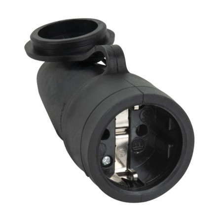 Showgear Rubber Schuko Connector Female - 1