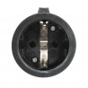 Showgear Rubber Schuko Connector Female - 2 Showgear Rubber Schuko Connector Female - 2
