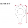 Showgear Speaker Hanging Eye - M8 - 2 Showgear Speaker Hanging Eye - M8 - 2