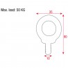 Showgear Speaker Hanging Eye - M10 - 2 Showgear Speaker Hanging Eye - M10 - 2