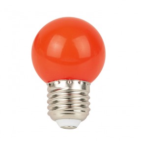 Showgear G45 LED Bulb E27 - red - 1