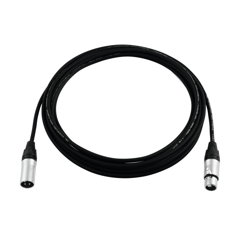 PSSO DMX cable XLR 3pin 0,5m bk Neutrik - 2