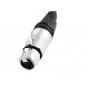 PSSO DMX cable XLR 3pin 3m bk Neutrik - 3