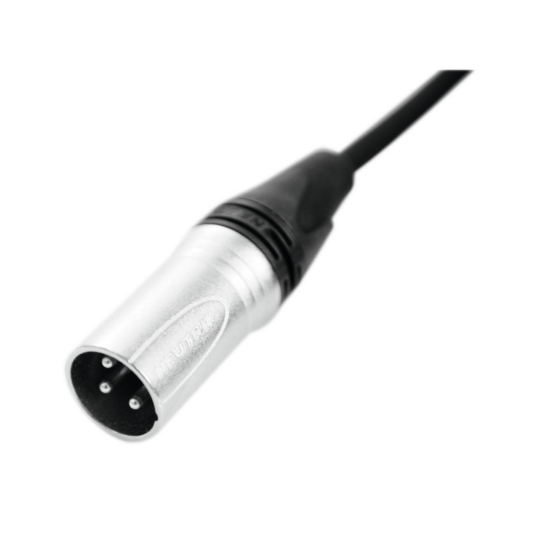 PSSO DMX cable XLR 3pin 10m bk Neutrik - 4