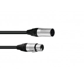 PSSO DMX cable XLR 5pin 1.5m bk Neutrik - 1