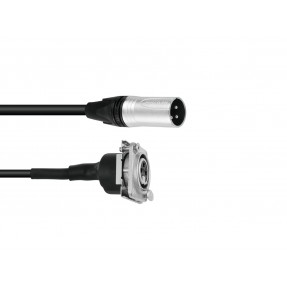 PSSO Patch Kabel XLR(M)/XLR(F) S 1m bk - 1