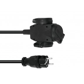 PSSO Extension 3x1.5 10m 3-fold bk - 1