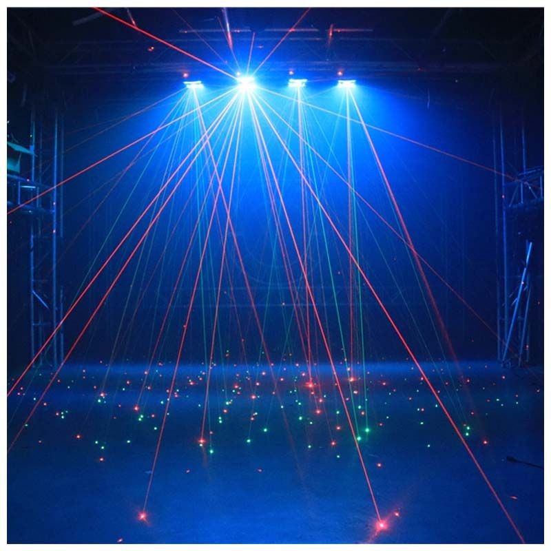 LIGHT4ME SPIDER STROBO LASER - efekt LED, multiefekt disco - 11