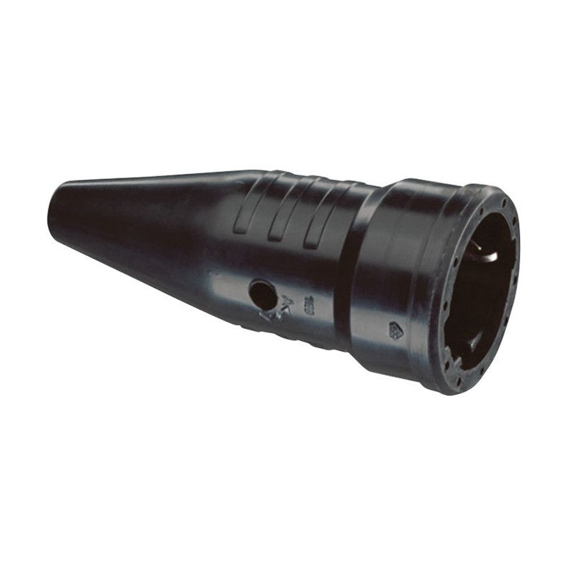 ABL 90396 - Rubber Schuko Connector Female - 3