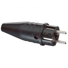 ABL 90397 - Rubber Schuko Connector Male - 1