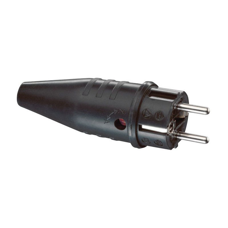 ABL 90397 - Rubber Schuko Connector Male - 1