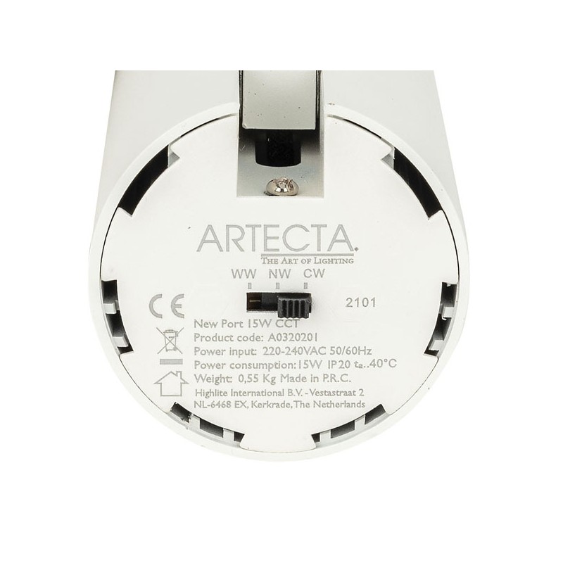 Artecta A0320201 - New Port 15 W CCT 38° (white) - 4 Artecta A0320201 - New Port 15 W CCT 38° (white) - 4
