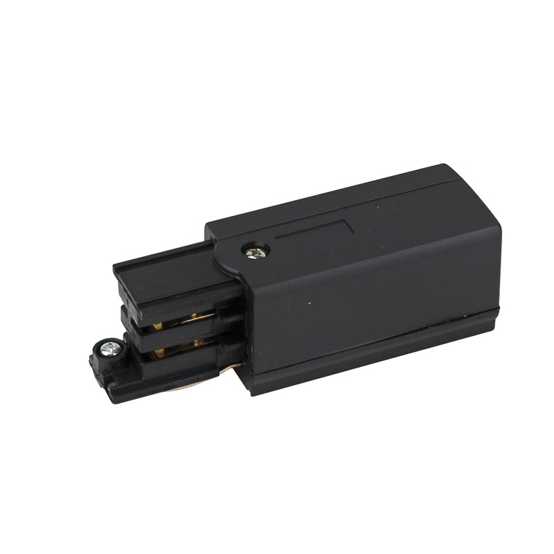 Artecta A0333201 - 3-Phase Left Feed-In Connector (black) - 1 Artecta A0333201 - 3-Phase Left Feed-In Connector (black) - 1