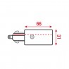 Artecta A0333201 - 3-Phase Left Feed-In Connector (black) - 2 Artecta A0333201 - 3-Phase Left Feed-In Connector (black) - 2