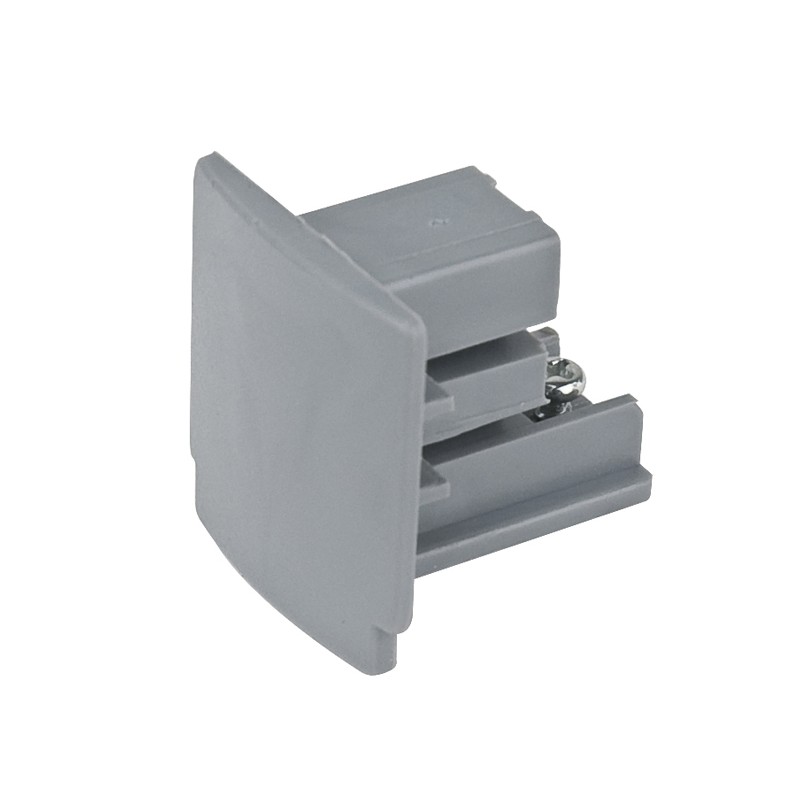 Artecta A0333303 - 3-Phase End Cap (silver) - 1 Artecta A0333303 - 3-Phase End Cap (silver) - 1