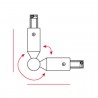 Artecta A0333501 - 3-Phase Corner Connector (black) - 4 Artecta A0333501 - 3-Phase Corner Connector (black) - 4