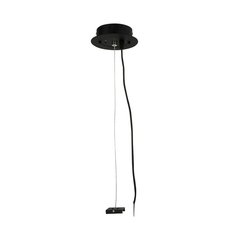 Artecta A0333821 - 3-Phase Ceiling Suspension Kit with 230 V AC wire (black) - 1 Artecta A0333821 - 3-Phase Ceiling Suspension Kit with 230 V AC wire (black) - 1