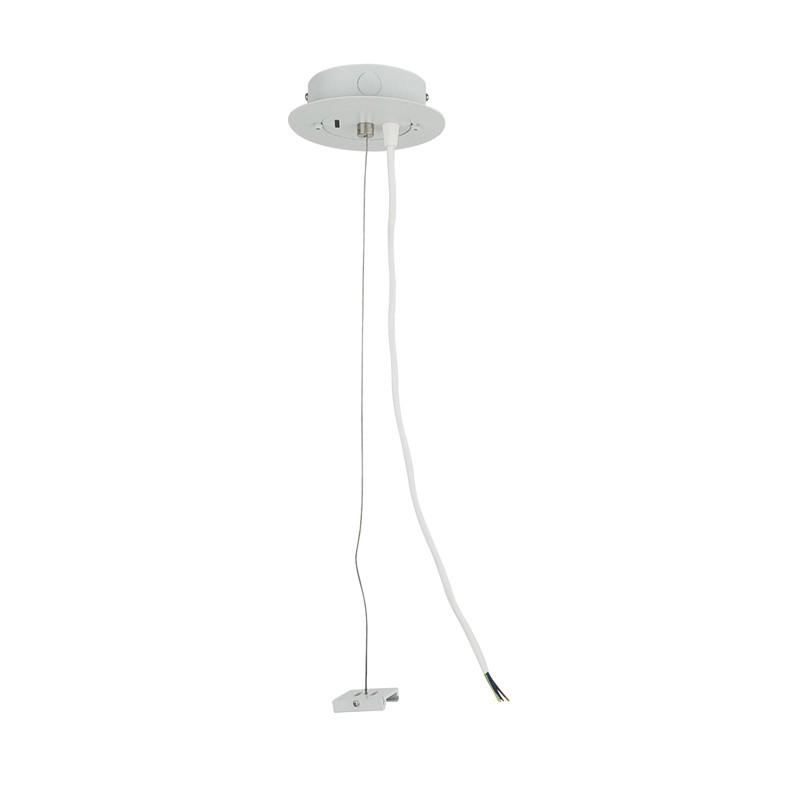 Artecta A0333822 - 3-Phase Ceiling Suspension Kit with 230V AC wire (white) - 1 Artecta A0333822 - 3-Phase Ceiling Suspension Kit with 230V AC wire (white) - 1