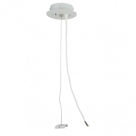 Artecta A0333822 - 3-Phase Ceiling Suspension Kit with 230V AC wire (white) - 1
