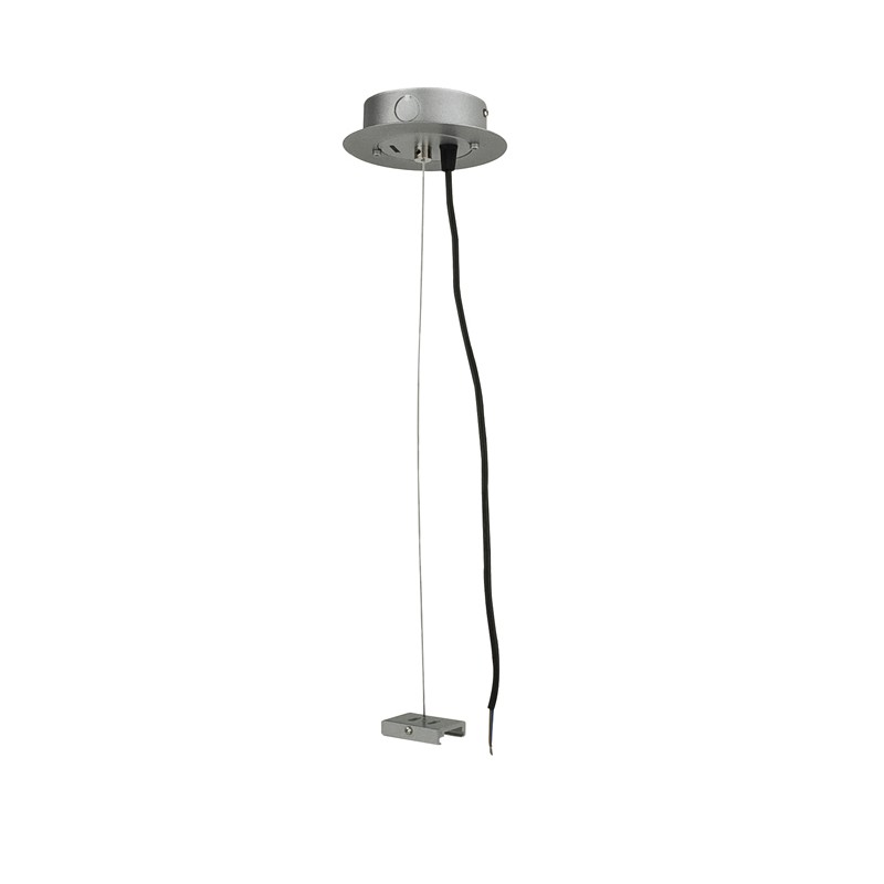 Artecta A0333823 - 3-Phase Ceiling Suspension Kit with 230V AC wire (silver) - 1 Artecta A0333823 - 3-Phase Ceiling Suspension Kit with 230V AC wire (silver) - 1