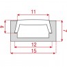 Artecta A9930030 - Profile Eco Surface 15 - 3 Artecta A9930030 - Profile Eco Surface 15 - 3