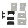 Artecta A9930091 - Profile Pro 31 black + 2 Covers + End Caps - 4 Artecta A9930091 - Profile Pro 31 black + 2 Covers + End Caps - 4