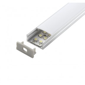 Artecta A9930095 - Profile LED aluminium + 2 Covers + 4 End Caps - 1