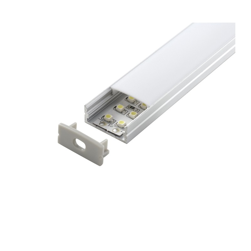 Artecta A9930095 - Profile LED aluminium + 2 Covers + 4 End Caps - 1 Artecta A9930095 - Profile LED aluminium + 2 Covers + 4 End Caps - 1