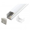 Artecta A9930096 - Profile Pro-Line 30 Aluminium (black and silver) - 1