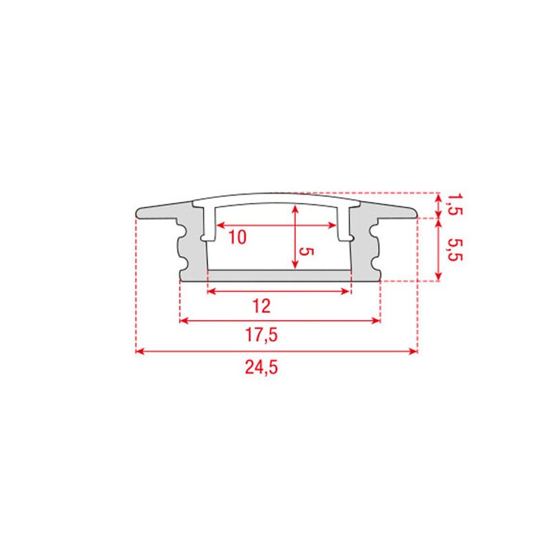 Artecta A9930302 - Profile Pro 1 Recessed - 3 Artecta A9930302 - Profile Pro 1 Recessed - 3