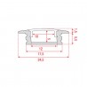 Artecta A9930302 - Profile Pro 1 Recessed - 3 Artecta A9930302 - Profile Pro 1 Recessed - 3