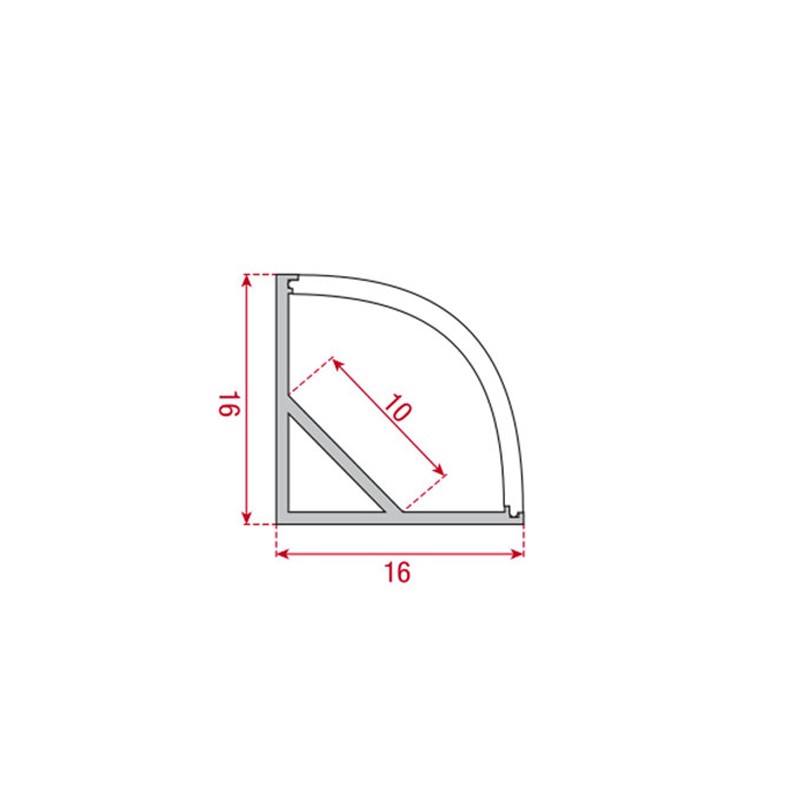Artecta A9930306 - Profile Pro 6 Corner - 3 Artecta A9930306 - Profile Pro 6 Corner - 3